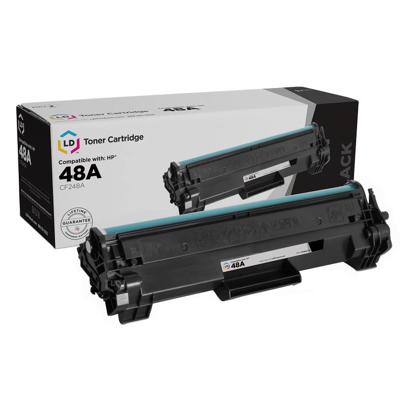 LD Products Compatible Replacement Toner Cartridges for HP 48A / CF248A for HP LaserJet M15w M15 MFP M29a M29w M28 M28a M28w M30w M31w M31 M14 M17 M16a M16w Laser Printer (Black) - Image 1